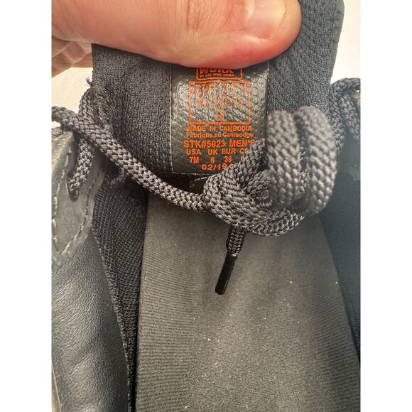 NWD Red Wing WORX Men's Work Shoe Black US Size 7 Medium NIB - Picture 9 of 10